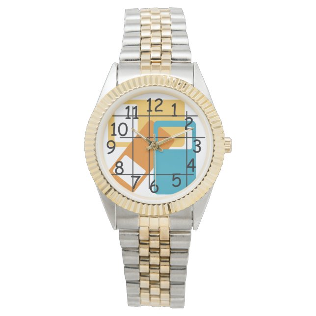 Montre Rectangles de grille (devant)