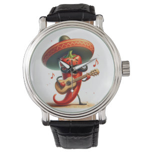 Montre Red Chili Pepper Musicien