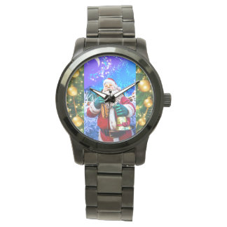 Montre Red Christmas Santa Claus In Winter eWatch