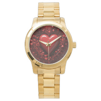 Montre Red Heart Watch