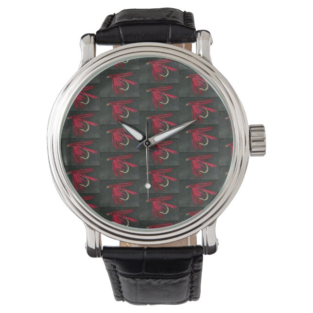 Montre "Red Ibis" classique mouche humide, pêche à la mou (devant)
