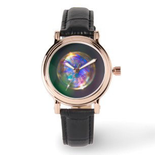 Montre Réflexion de bulle flottante