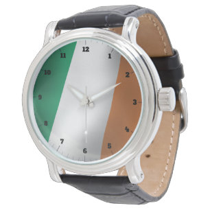 MONTRE REGARDE DU DRAPEAU IRLANDAIS