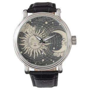 MONTRE REGARDE SOLEIL ET LUNE