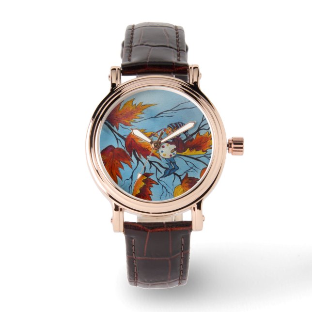 Montre Regarder Ann Hayes Peinture Pixie Peinture (Recto)