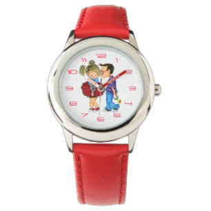 Montre Regarder avec l'amour en couple - Je t'aime