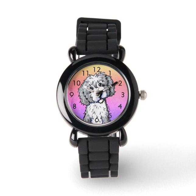 Montre Regarder Grey Party DOODLEMOJI (Recto)