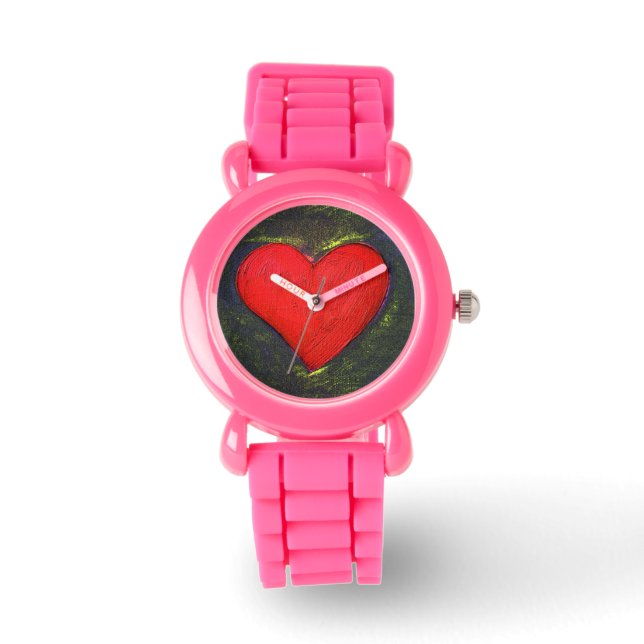 Montre Regarder le coeur peint (Recto)