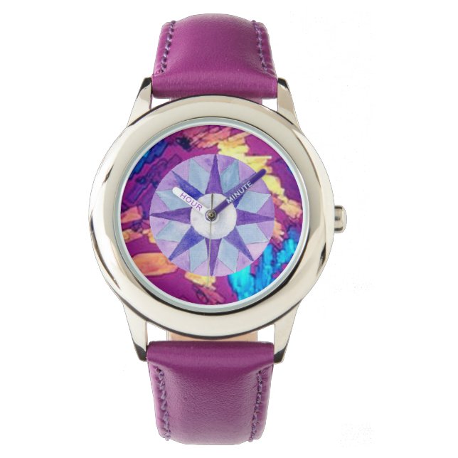 Montre Regarder les formes colorées (devant)