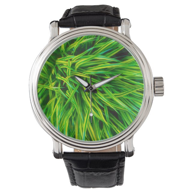 Montre Regarder l'herbe (devant)