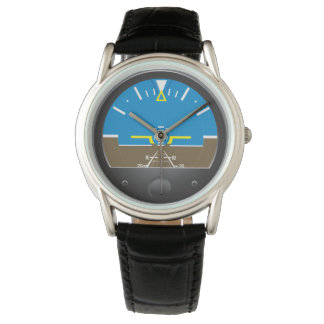 Montre Regarder l'horizon artificiel style aviation