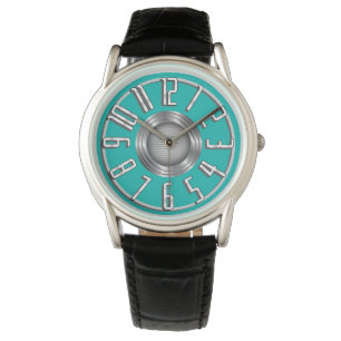 Montre Regarder poignet Art Déco - Aqua