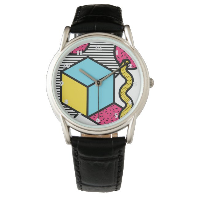Montre Relógio Brilho Fashion 80s e 90s v01 (devant)