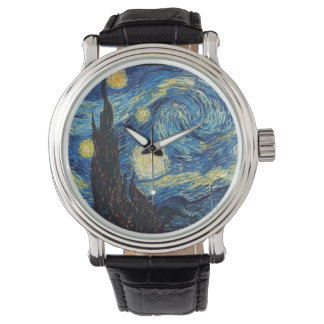 Montre Reloj de pulsera de La noche estrellada de Van Gog