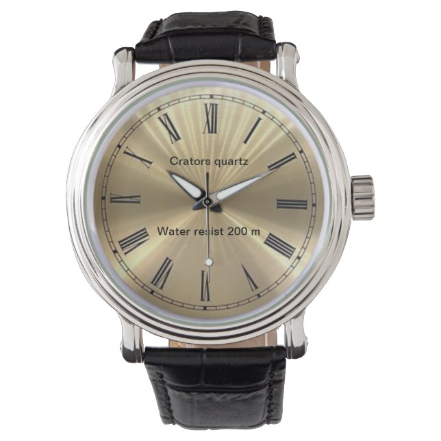 Montre Reloj quartz maladie unico  (devant)