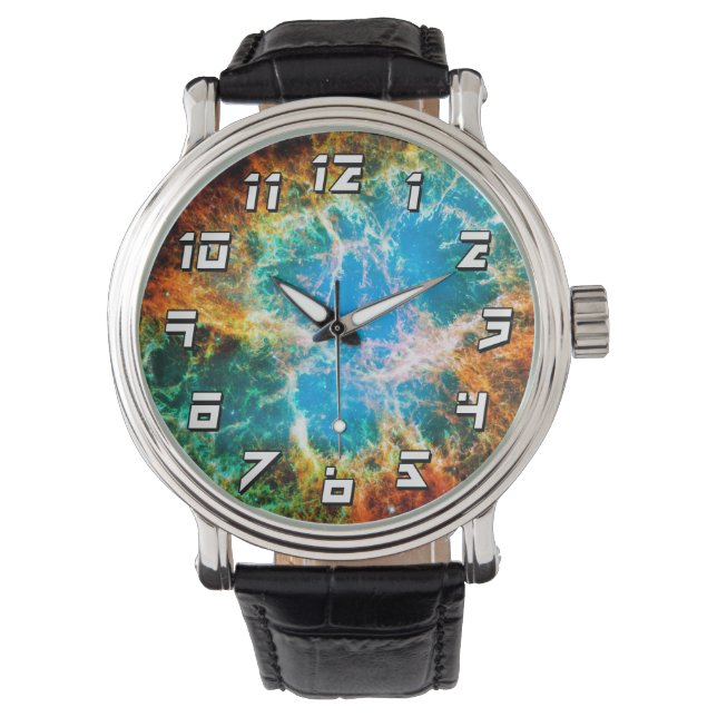 Montre Rémanent de supernova de la nébuleuse du Crabe pho (devant)