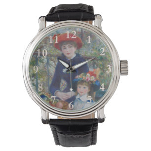 Montre Renoir Deux Soeurs Terrasse Français Impressionnis