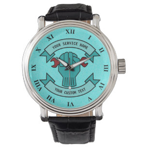 Montre Réparez le plombier de technicien de mécanicien