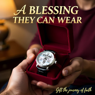 Montre Représentation de Jésus sur la Croix