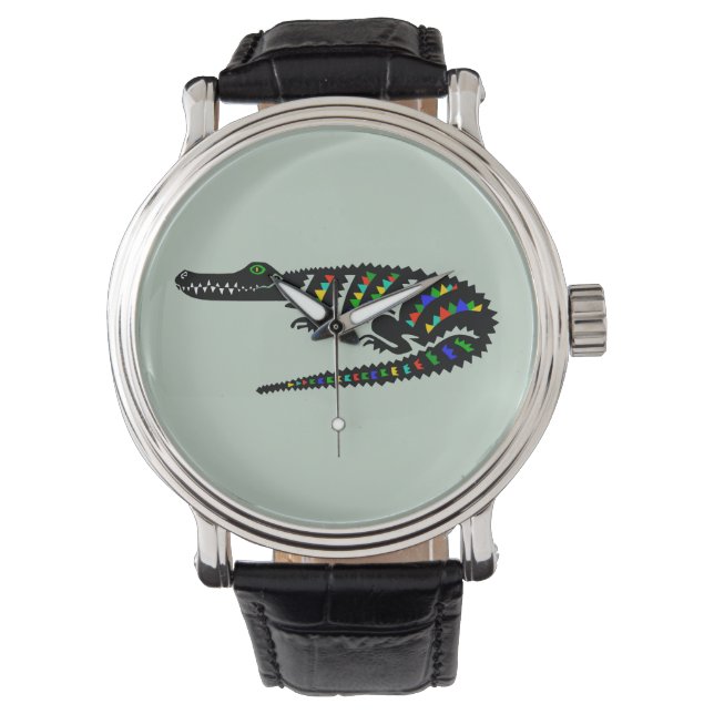 Montre Reptile - CROCODILE Cool - Faune - États-Unis (devant)