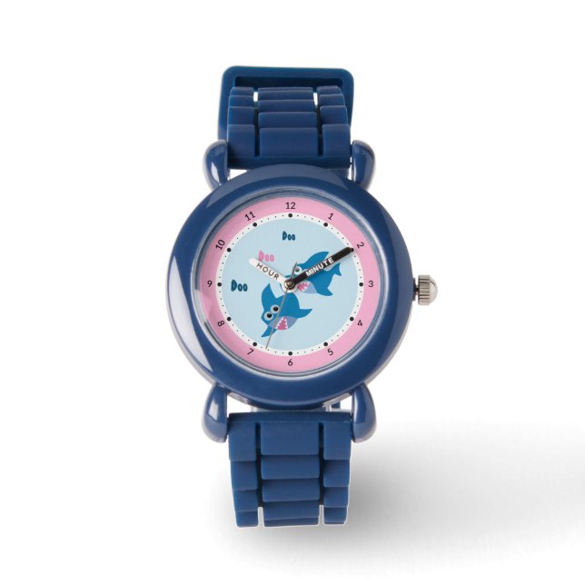 Montre Requins bébés (Recto)