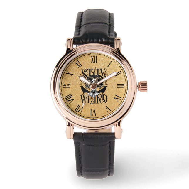 Montre Restez Bizarre (Recto)