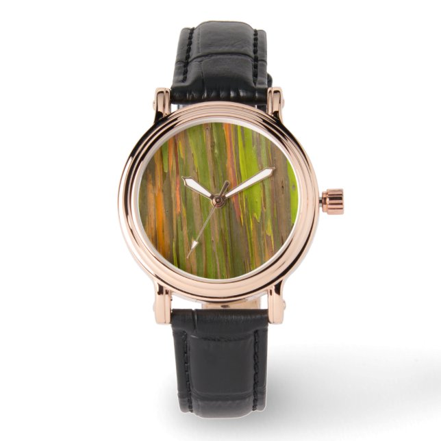 Montre Résumé de l'écorce d'eucalyptus (Recto)