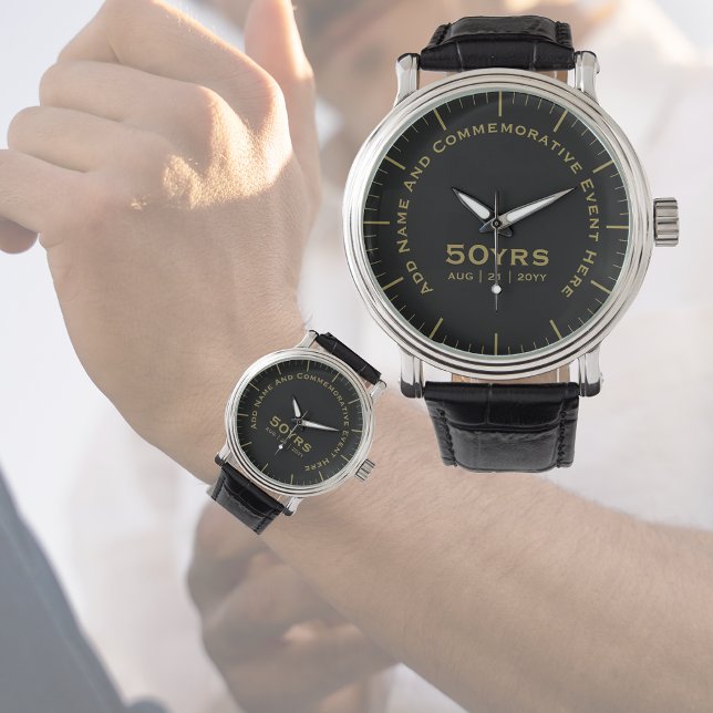 Montre Retraite | Anniversaire de mariage | Remise de dip (Créateur téléchargé)