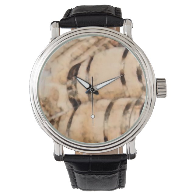 Montre Rétro Custom wine (devant)