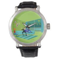 Retro Romantique Gay Couple Watch
