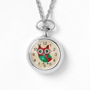 Montre Retro Rustic Custom Owl