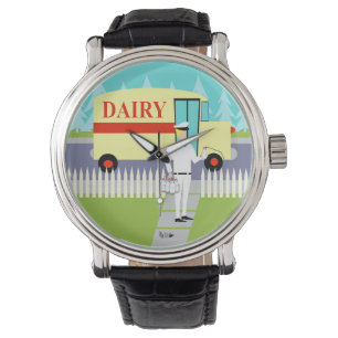 Montre Retro Small Town Milkman Watch