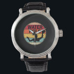 Montre Rétro Water Polo - Vintage H2 Polo Waterpolo<br><div class="desc">Water Polo players,  coach,  maman,  papa et fans who simply love vintage waterpolo and water sports knows the struggle of this game. They can do anything from offence to defence. Swimmers complain because water polo athletes can swim good. Goalkeeper too !</div>
