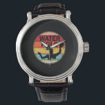 Montre Rétro Water Polo - Vintage H2 Polo Waterpolo<br><div class="desc">Water Polo players,  coach,  maman,  papa et fans who simply love vintage waterpolo and water sports knows the struggle of this game. They can do anything from offence to defence. Swimmers complain because water polo athletes can swim good. Goalkeeper too !</div>