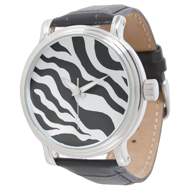 Montre Retro Zebra Watch (Incliné)