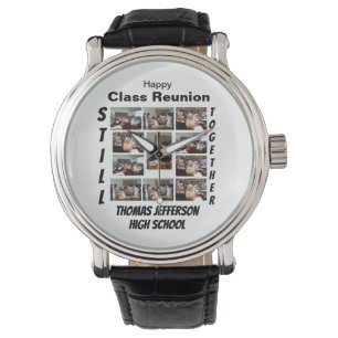 Montre Réunion de classe personnalisée 11 Photo Collage W