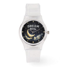 Montre Rêve Grand Lune et Étoiles pour Hommes