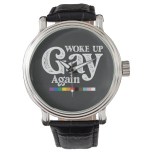 Montre Réveillé Gay Encore Soutien à la Fierté LGBT