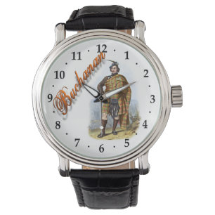Montre rêveuse écossaise de Buchanan de clan