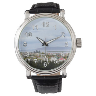 Montre Reykjavik Islande Numéros Paysages Beaux