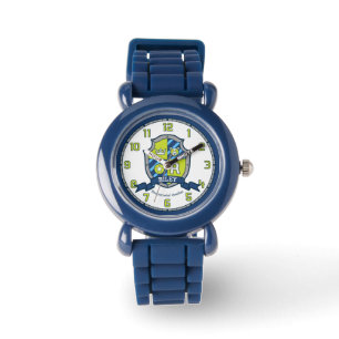 Montre Riley nom des garçons signifiant crête bleu vert