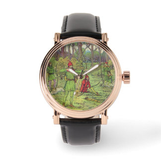 Montre Robin des Bois dans la forêt