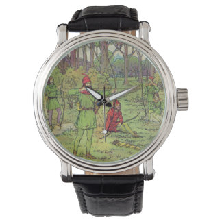Montre Robin Des Bois Dans La Forêt