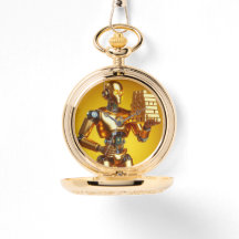 Robor no robot con oro