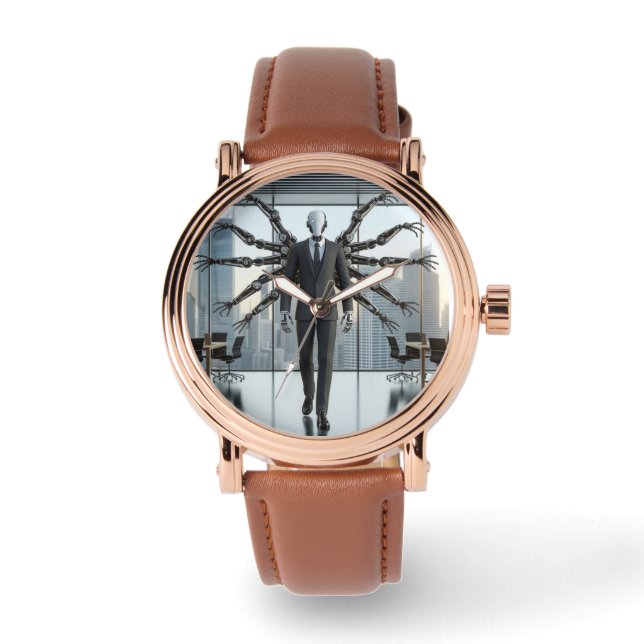 Montre Robor no robot trajeado (Recto)