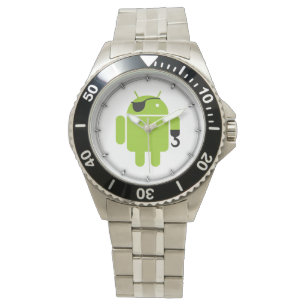 Montre Robot Android de style pirate