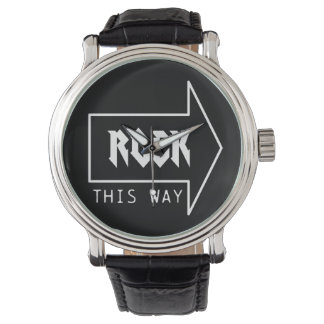 MONTRE ROCK DE CETTE FAÇON