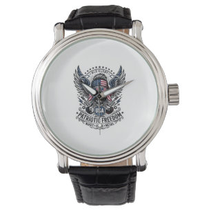 Montre Rocker du bandana patriotique Méta musique Old Glo