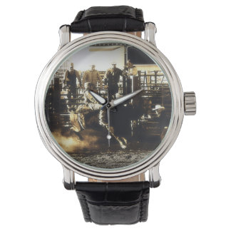 Montre Rodéo de monte de taureau Cowboy Country Western