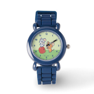 Montre Rollage Anime Tuffy et Jerry Apple